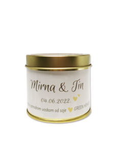 Mirisna limenka za vjenčanje